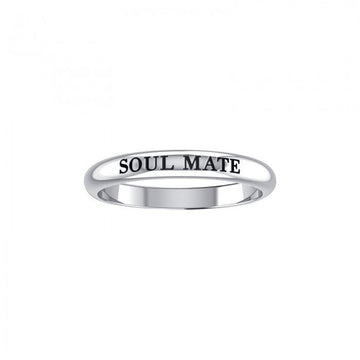 SOUL MATE Sterling Silver Ring TRI924 - Jewelry